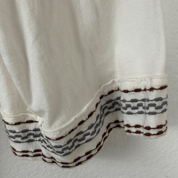 Johnny Was Open Front Cardigan XS Embroidery Southwestern Cotton Multicolor EUC - Picture 5 of 12